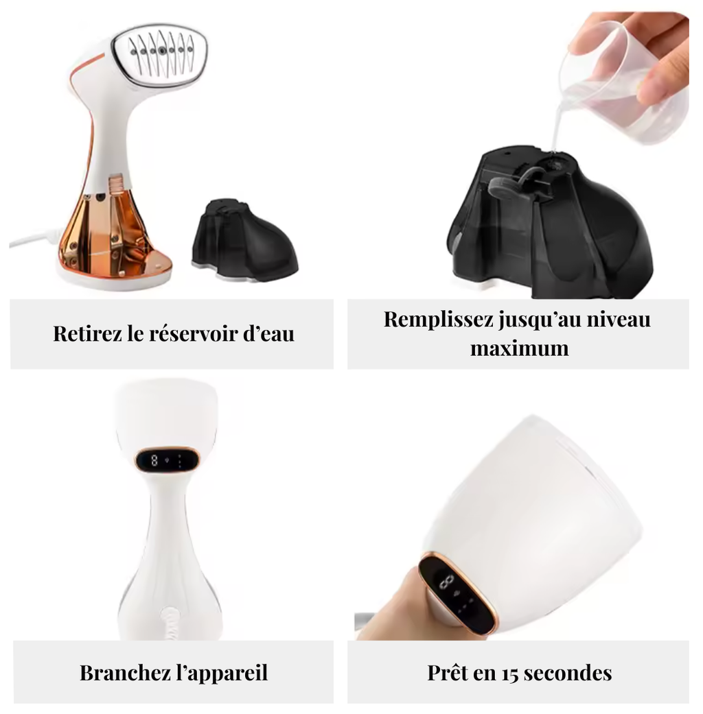 EasySteam™ – Défroisseur vapeur portable